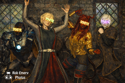 Salvage Syndicate celebrating the New Year